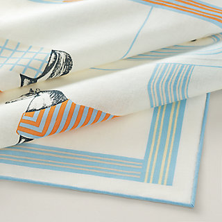 Hermès ガヴロッシュgarde robe pop detail Garde-Robe Pop Detail handkerchief | Hermès USA